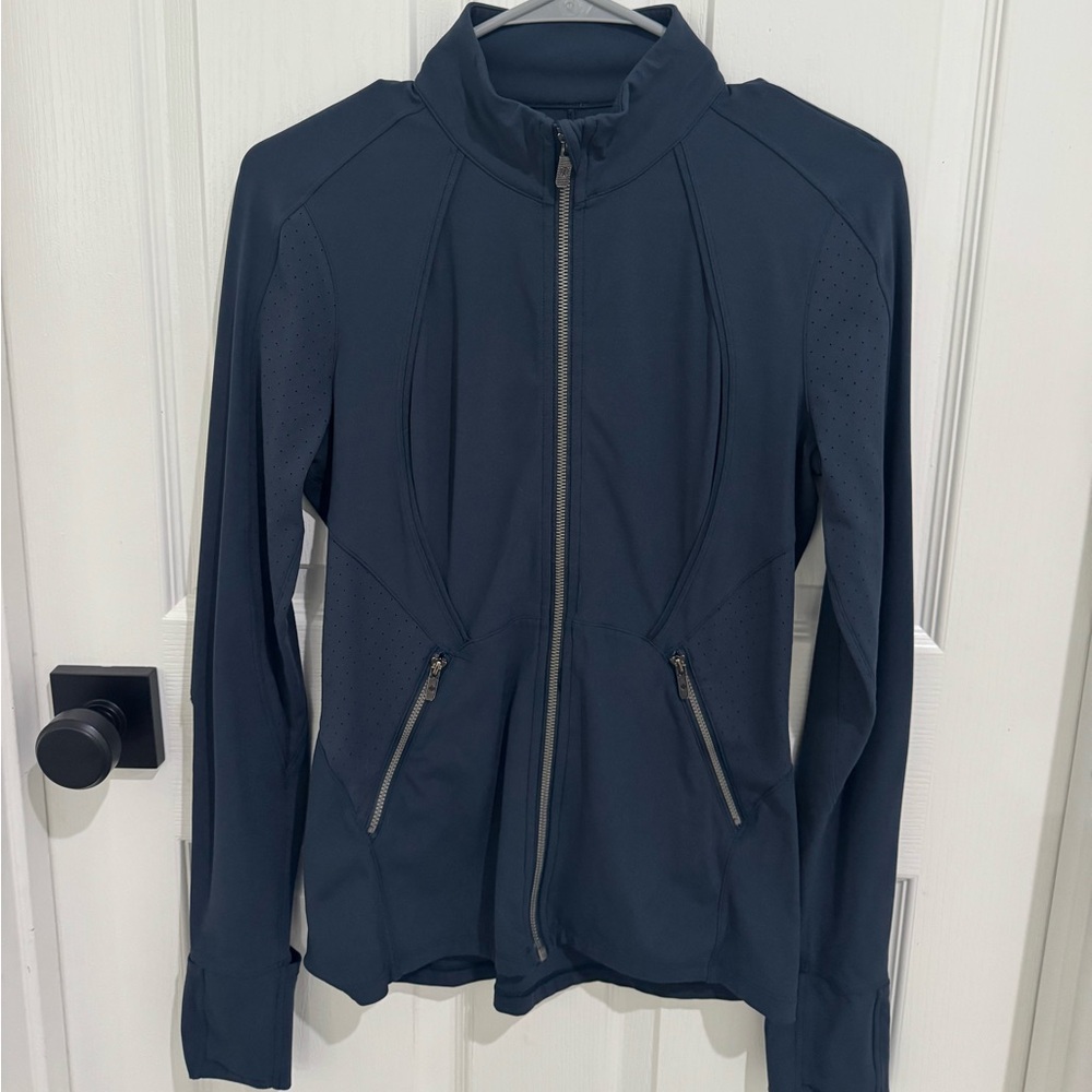 Lululemon Navy Blue Full-Zip Jacket